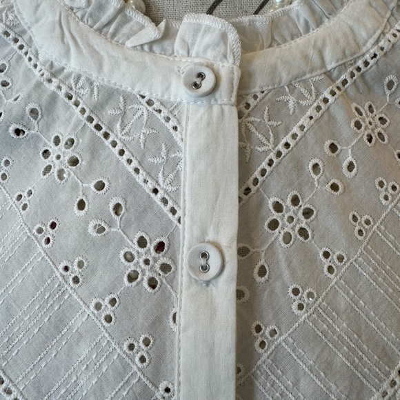 NWT Democracy Eyelet Top - Picture 4 of 15
